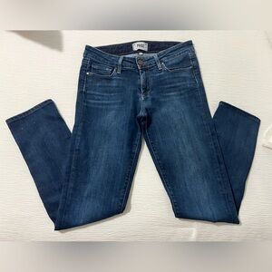 PAIGE SYLINE Ankle Peg Skinny Jeans 27